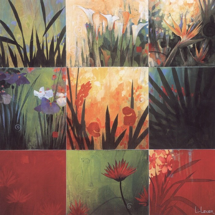 Don Li-Leger Tropical Nine Patch